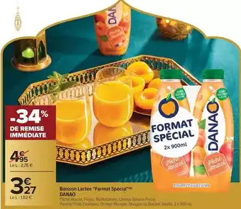 Danao - boisson lactée format spécial