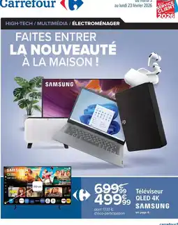 Carrefour Samsung - téléviseur qled 4k offre