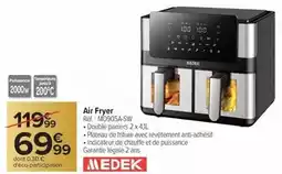Carrefour Medek - air fryer mq9054sw offre
