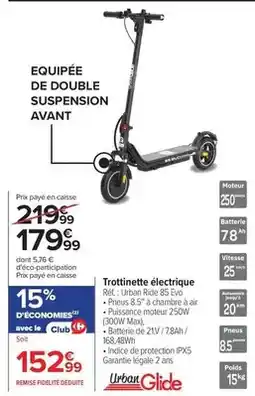 Carrefour Trottinette électrique offre