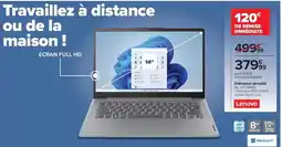 Carrefour Lenovo - ordinateur portable assable 15cm x10u offre