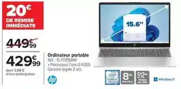 Carrefour Hp - ordinateur portable offre