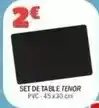 La Foir'Fouille Set de table offre