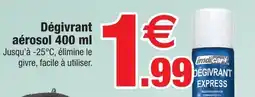 Bazarland Imdicar dégivrant aérosol 400 ml offre