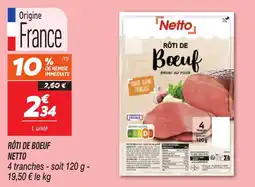 Netto Rôti de boeuf netto offre