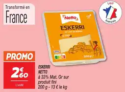 Netto Eskerri netto offre