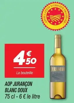 Netto Aop jurançon blanc doux offre
