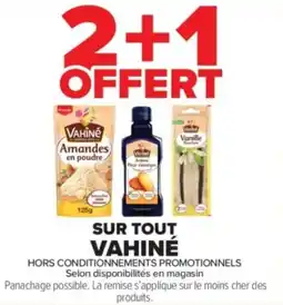 Carrefour Contact Sur tout vahiné offre