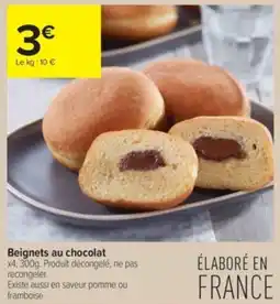 Carrefour Contact Beignets au chocolat offre