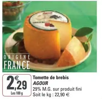 Tomette de brebis
