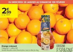 Carrefour Contact Orange à dessert offre