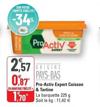 G20 Pro-activ expert cuisson offre