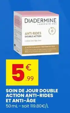 Stokomani Diadermine - soin de jour double action anti-rides et anti-age offre