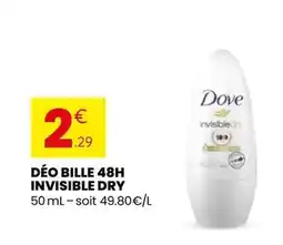 Stokomani Dove - deo bille 48h invisible dry offre