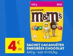 Stokomani M&m's - sachet cacahuètes enrobées chocolat offre