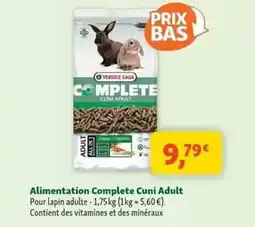 Maxi Zoo Versele laga - alimentation complete offre