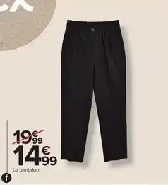 Carrefour Drive Pantalon garçon offre