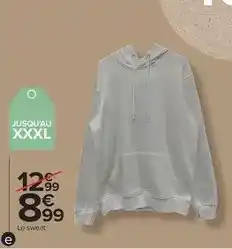 Carrefour Drive Sweat garçon offre