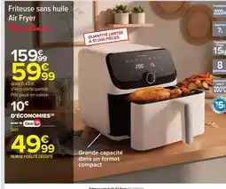 Carrefour Market Friteuse sans huile air fryer offre