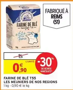 Intermarché Hyper Tous - farine de blé t55 offre
