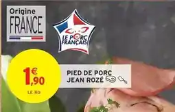 Intermarché Hyper Jean rosé - pied de porc offre