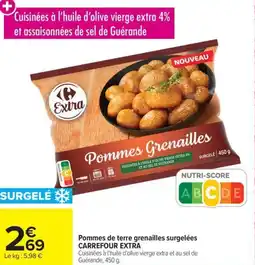 Carrefour Pommes de terre grenailles surgelées carrefour extra offre