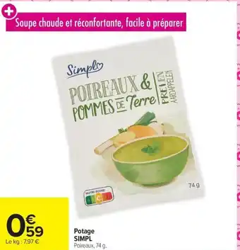 Potage simpl