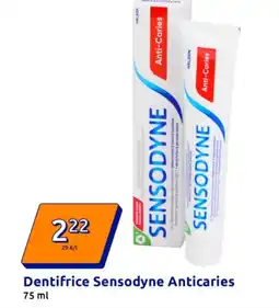 Action Dentifrice Sensodyne Anticaries offre