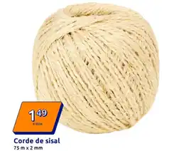 Action Corde de sisal offre