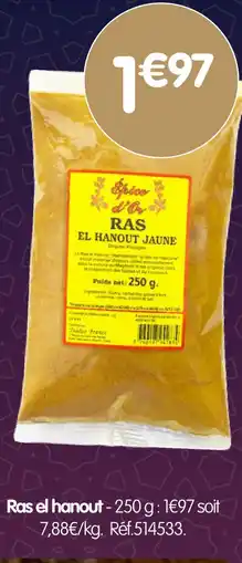 b&m Ras el hanout jaune offre