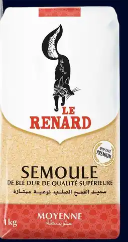 b&m Le renard semoule moyenne offre