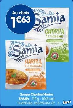 b&m Samia soupe chorba/harira offre