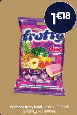 b&m Tayas bonbons frutty halal offre