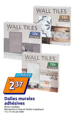Action Dalles murales adhésives offre