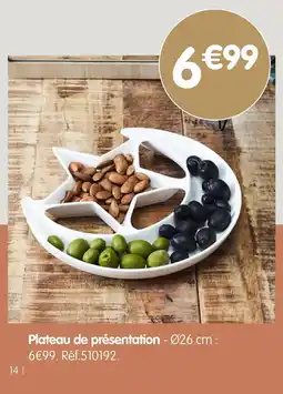 b&m Plateau de présentation offre