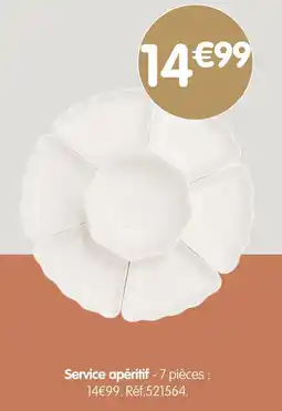 b&m Service apéritif offre