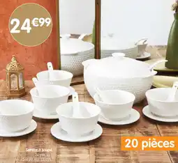 b&m Service à soupe offre