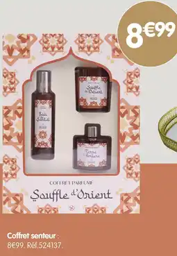 b&m Souffle d'orient coffret senteur offre