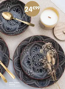 b&m Service 12 pièces essaouira offre