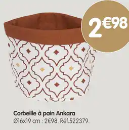 b&m Corbeille à pain ankara offre