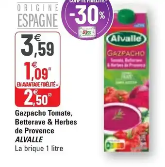 G20 Gazpacho tomate offre
