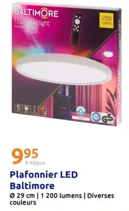 Action Plafonnier led baltimore offre