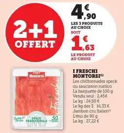 Bi1 I freschi montorsi offre