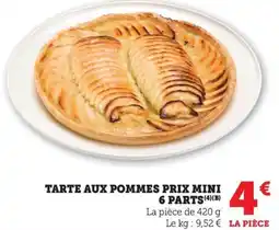 Bi1 Tarte aux pommes prix mini 6 parts offre