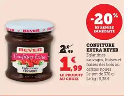 Bi1 Confiture extra beyer offre