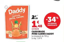 Bi1 Cassonade pure canne daddy offre