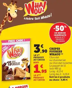 Bi1 Crepes fourees whaou offre