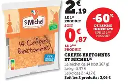 Bi1 Crepes bretonnes st michel offre