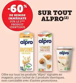 Bi1 SUR TOUT ALPRO offre