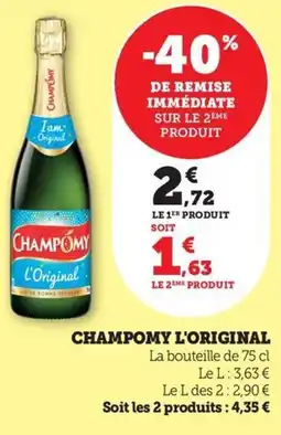 Bi1 Champomy l'original offre